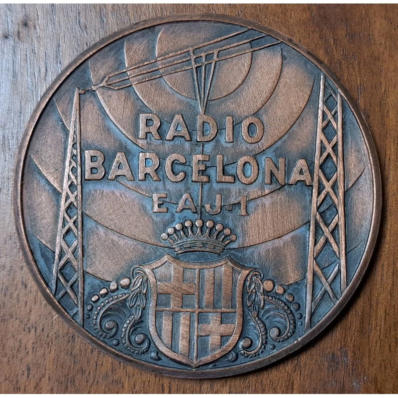 Trofeo “Ondas” III Juegos Florales de la Radio 1970 (Radio Barcelona EAJ‑1)