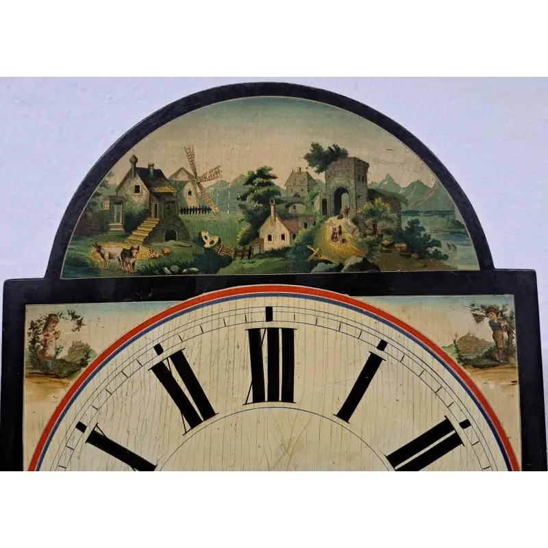 Reloj de pared ratera, finales siglo XIX o principios del XX funciona bien, Relojes, Siglo XIX · vista 3/12