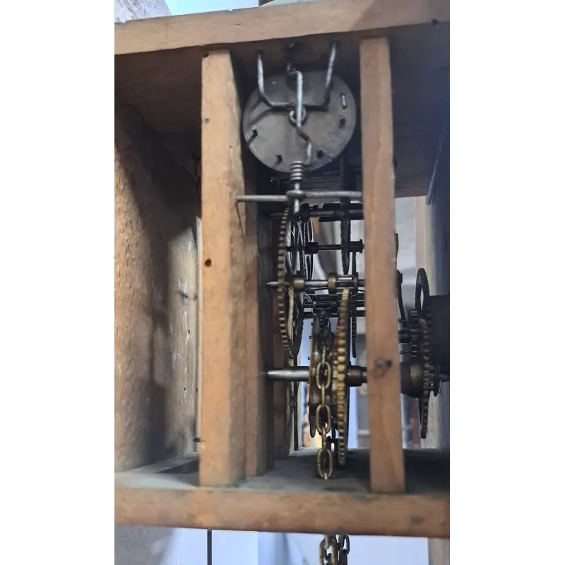 Reloj de pared ratera, finales siglo XIX o principios del XX funciona bien, Relojes, Siglo XIX · vista 8/12