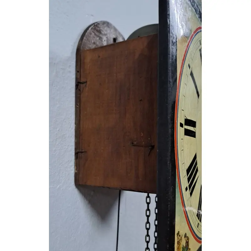 Reloj de pared ratera, finales siglo XIX o principios del XX funciona bien, Relojes, Siglo XIX · vista 10/12