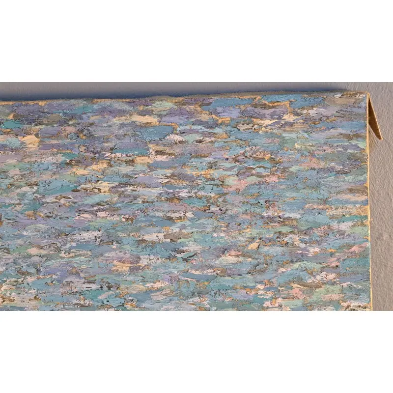 Óleo sobre lienzo, paisaje mediterráneo. Escuela catalana, mediados del siglo XX, Arte y Pintura, Siglo XX · vista 3/5