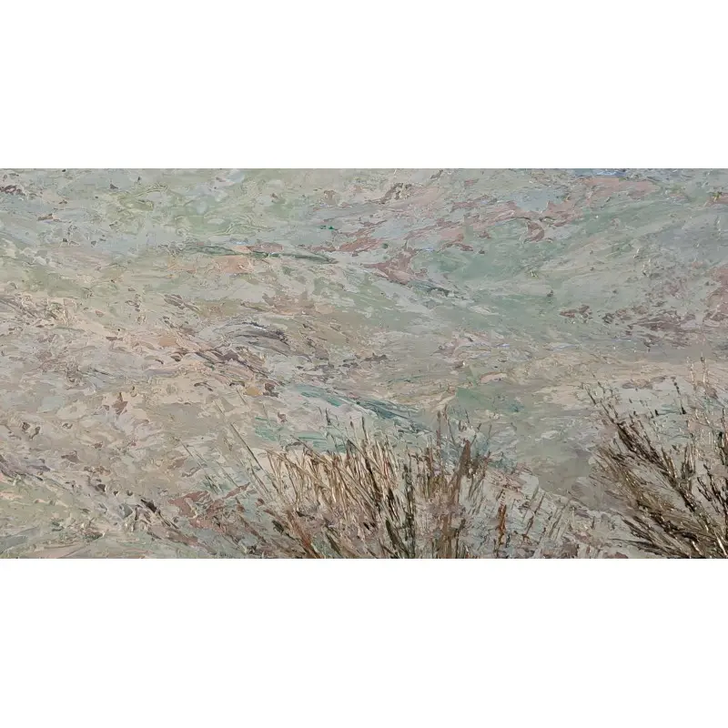 Vicenç Miralles Gacia (1912-1993). Óleo sobre tabla. Paisaje nevado, Arte y Pintura · vista 5/12