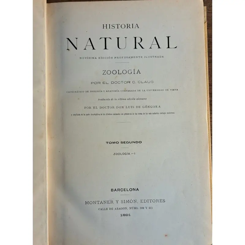 Historia natural 1891 - colección completa 13 tomos - antropología, zoología, botánica y geología, Curiosidade · vista 8/12
