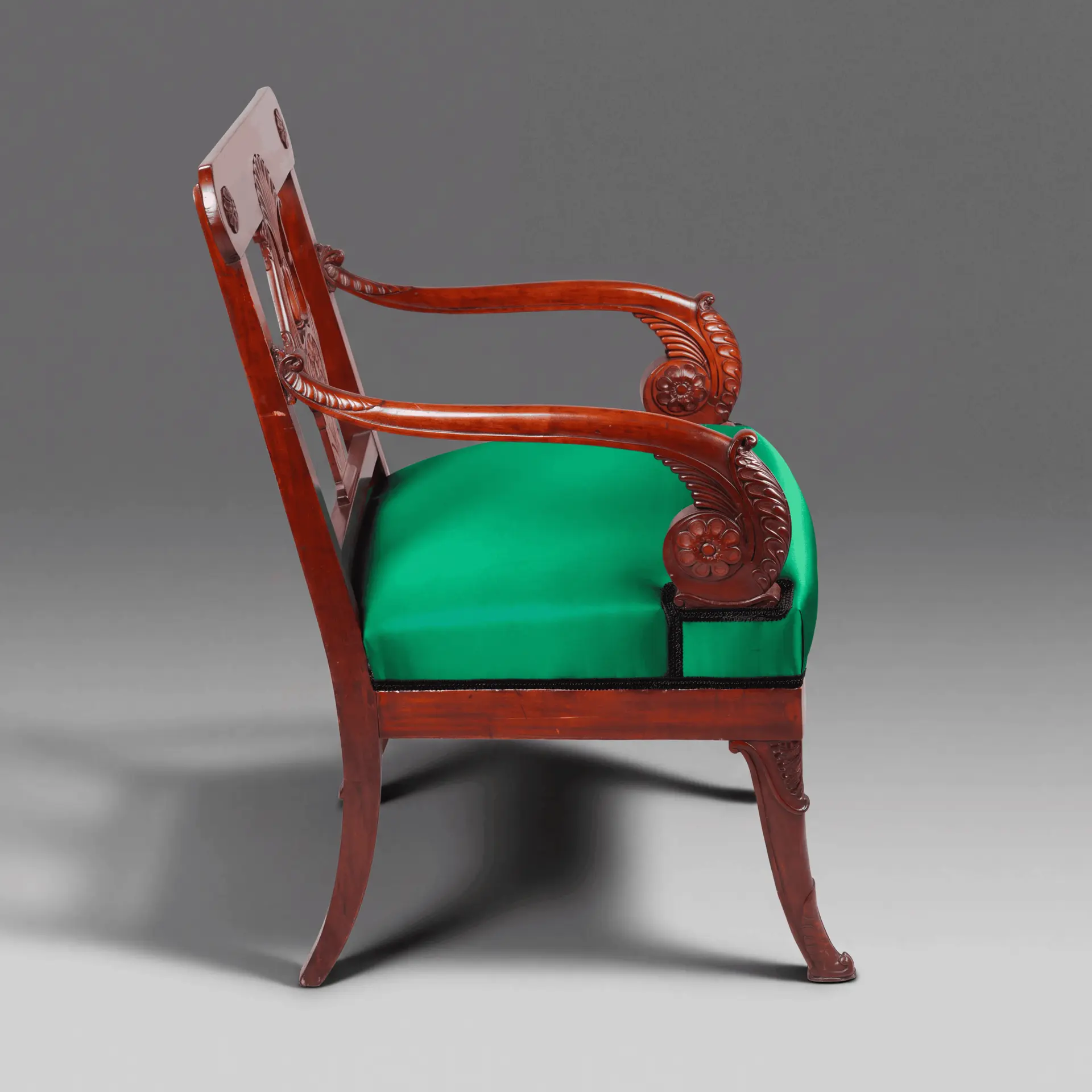 Pair of Empire-style armchairs · vista 4/7