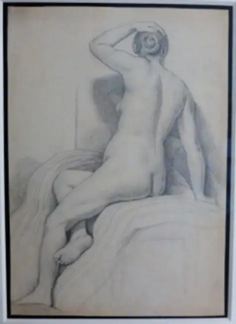 Seated Female Nude