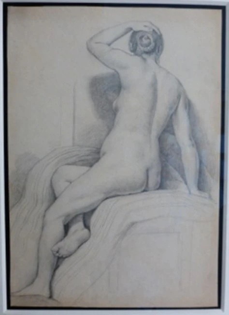 Seated Female Nude