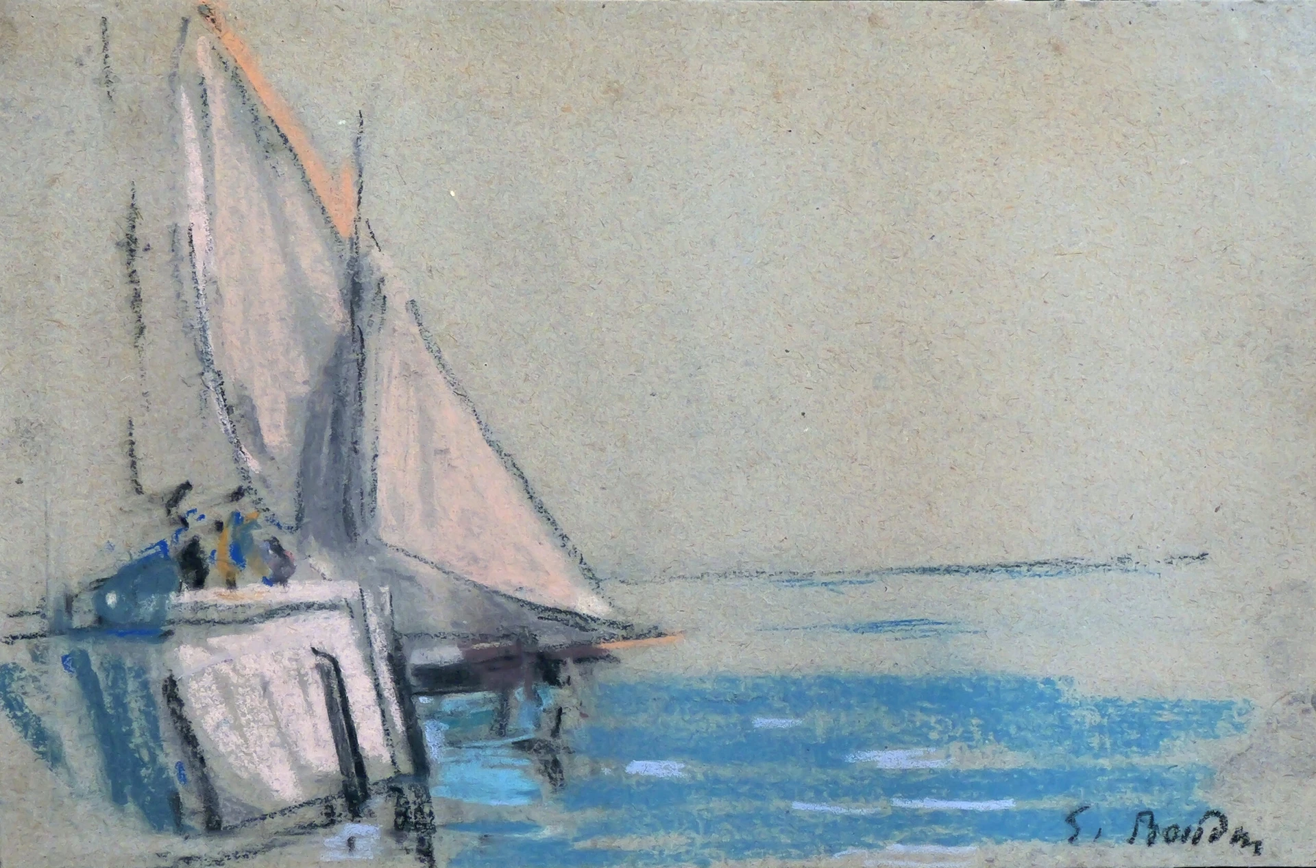 Bouidn – VELERO EN HONFLEUR