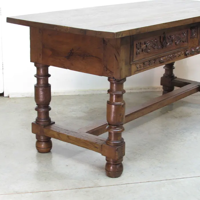 Mesa antigua de refectorio, Armarios y Vitrinas, Siglo XVII · vista 2/6