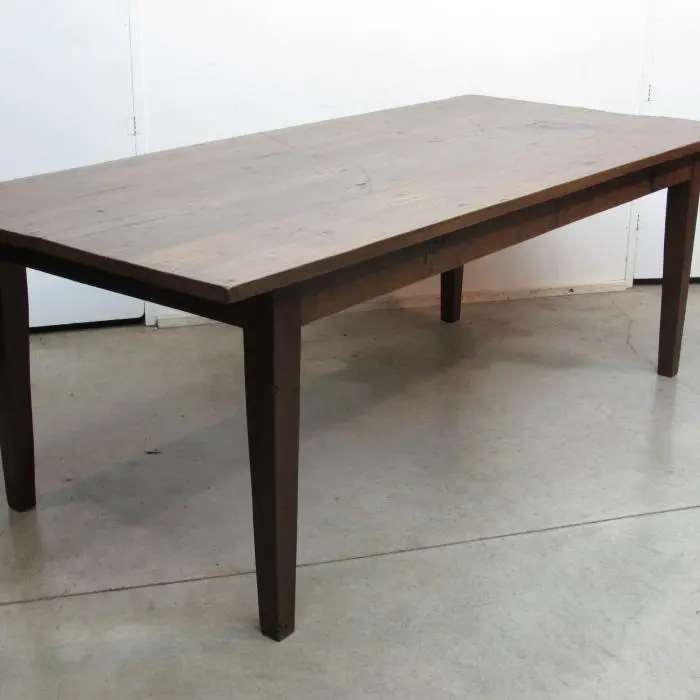 Mesa rústica de madera de roble, Cómodas y Escritorios · vista 2/4