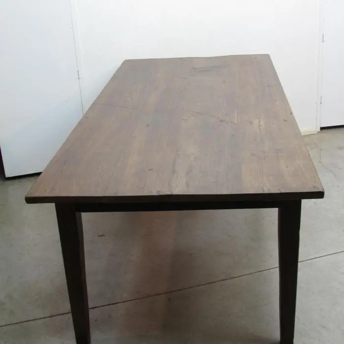 Mesa rústica de madera de roble, Cómodas y Escritorios · vista 3/4
