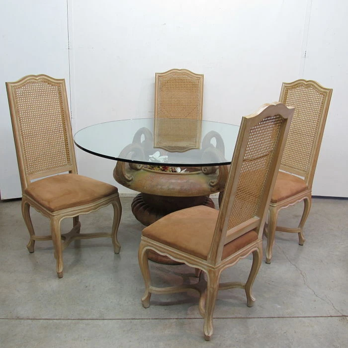 Mesa de comedor con sillas, Sillas y Asientos