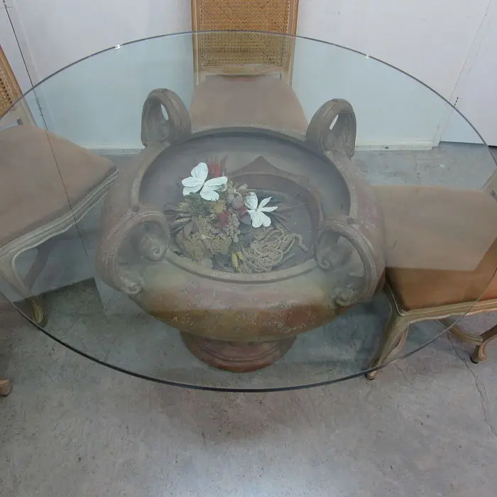 Mesa de comedor con sillas, Sillas y Asientos · vista 2/4