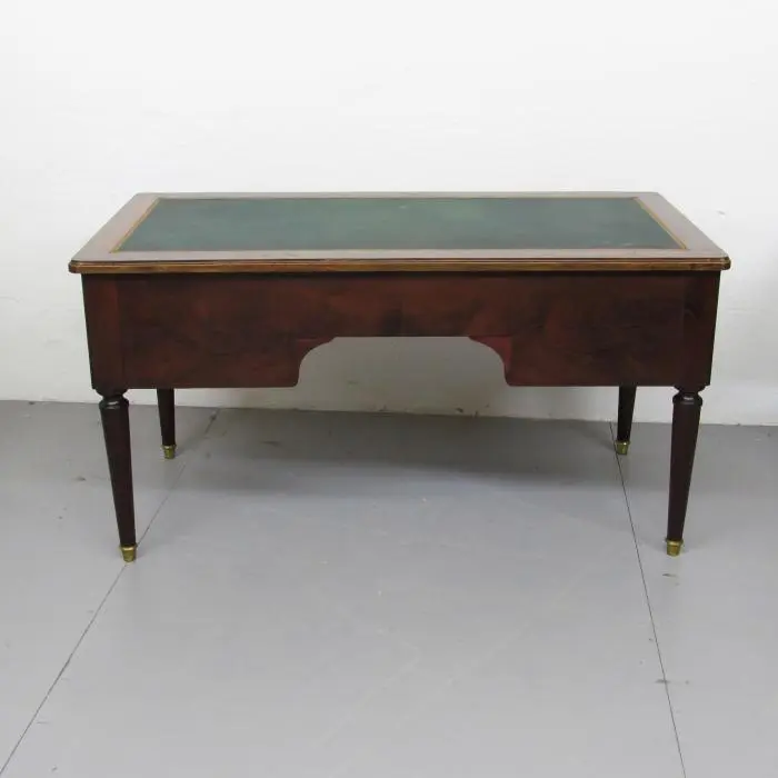 Mesa escritorio antigua de caoba, Cómodas y Escritorios, Siglo I · vista 2/4