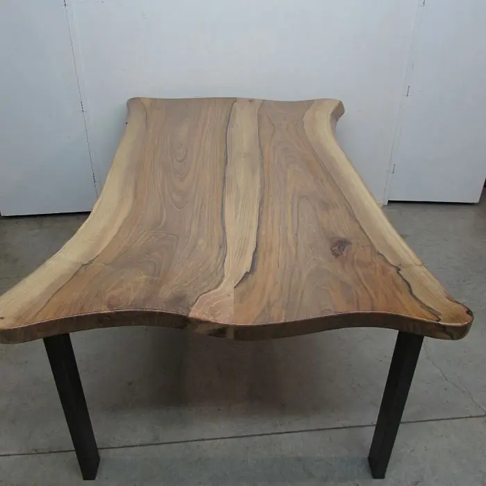 Mesa rústica de nogal, Mesas · vista 6/7