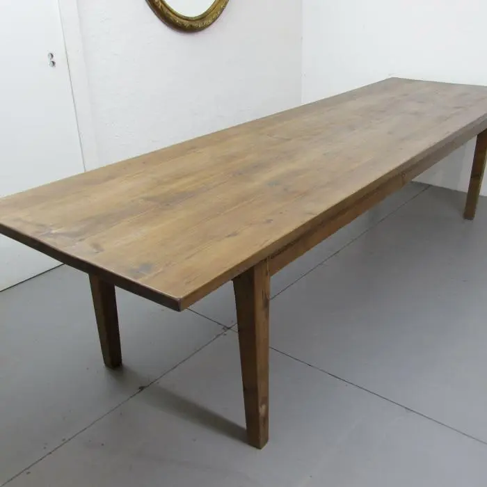Mesa antigua rustica restaurada, Cómodas y Escritorios · vista 3/4