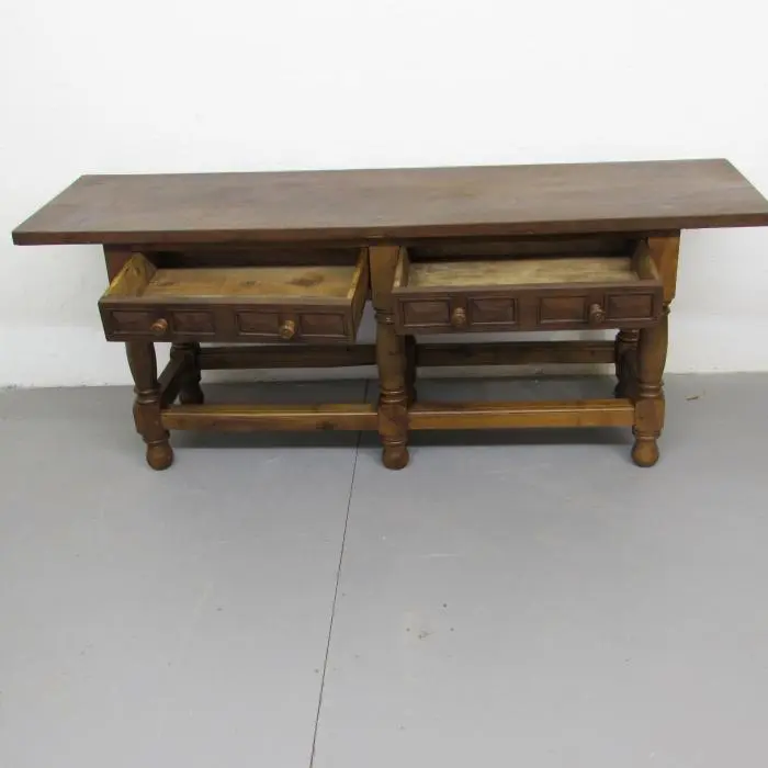 Mesa antigua de refectorio restaurada, Armarios y Vitrinas · vista 2/3