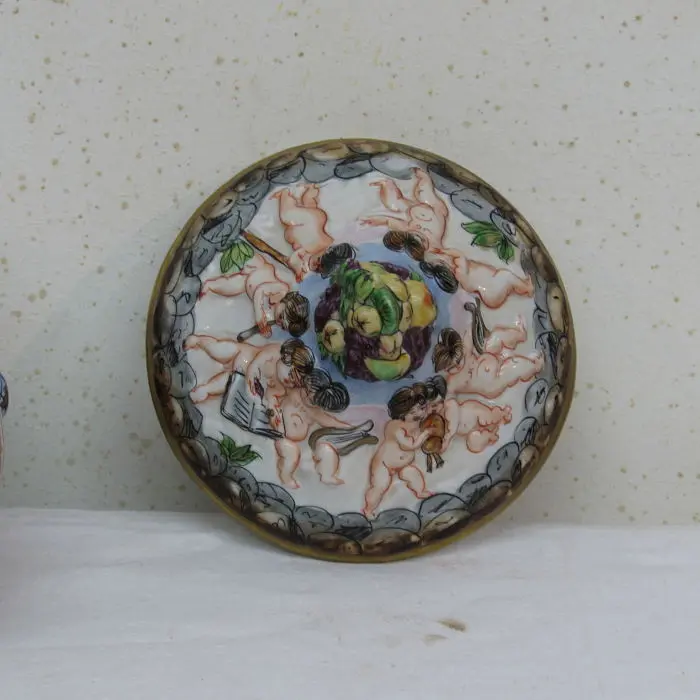 Tarro antiguo de porcelana, Cerámica y Alfarería · vista 2/4