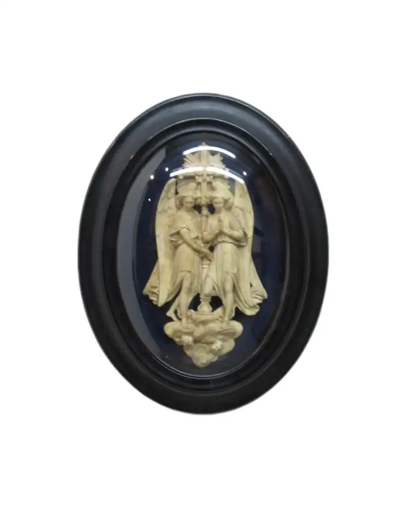 Pareja de figuras antiguas