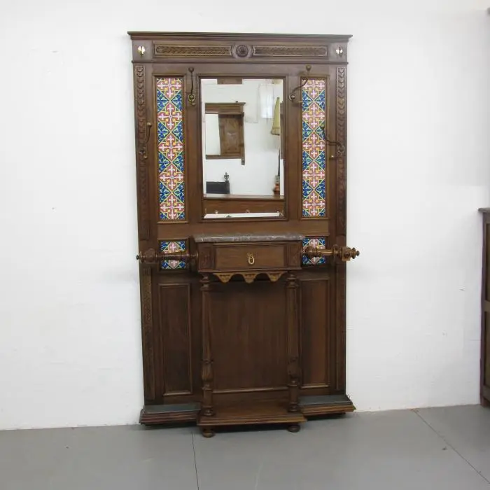 Perchero paragüero antiguo