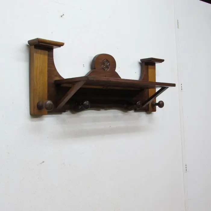Perchero antiguo de pared · vista 2/4