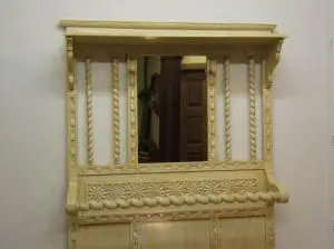 Paragüero perchero antiguo pintado · vista 2/4