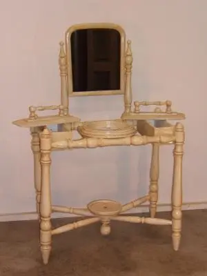 Lavabo antiguo pintado · vista 2/3