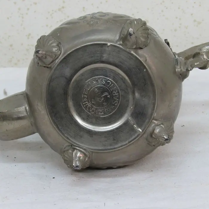 Tetera antigua de plata, Plata y Joyería · vista 2/3
