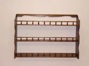 Estantería de colgar antigua, Armarios y Vitrinas