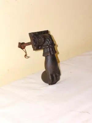Picaporte antiguo de hierro, Herrería y Metal