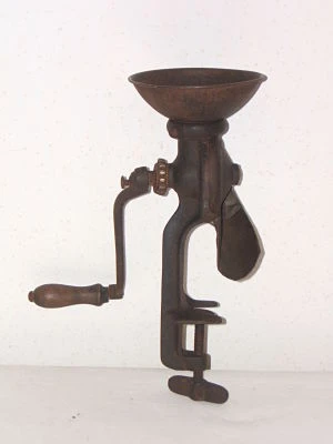 Molinillo de café antiguo, Herrería y Metal