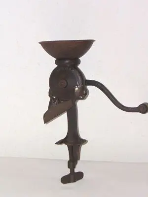 Molinillo de café antiguo, Herrería y Metal · vista 2/2
