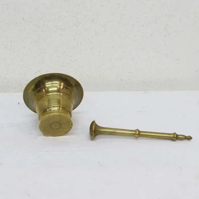Almidez antiguo de bronce, Herrería y Metal · vista 2/2