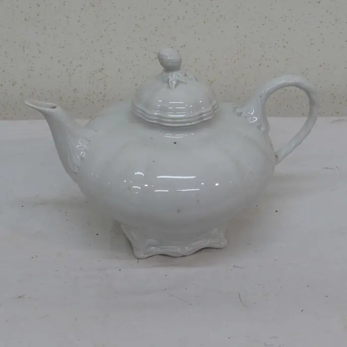 Cafetera antigua de porcelana, Cerámica y Alfarería
