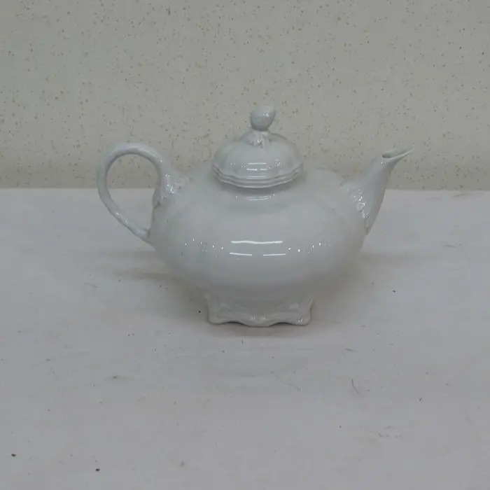 Cafetera antigua de porcelana, Cerámica y Alfarería · vista 2/2