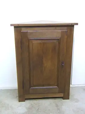 Rinconera rústica de roble