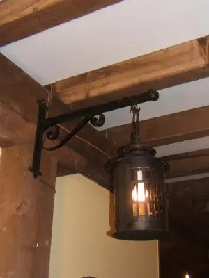 Farol de forja, Iluminación · vista 2/2