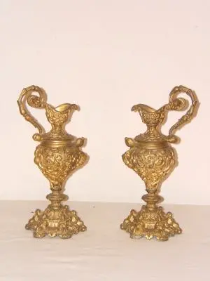 Jarras antiguas de calamina, Objetos Decorativos