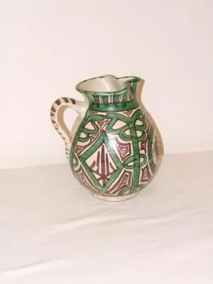 Jarra antigua pintada, Objetos Decorativos