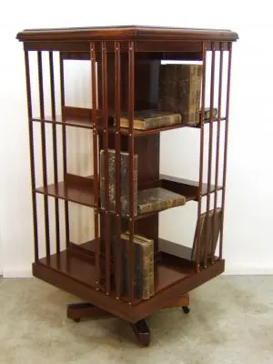 Librería giratoria antigua