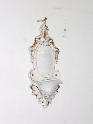 Benditera antigua de porcelana, Cerámica y Alfarería