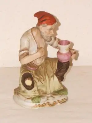 Figura de porcelana antigua