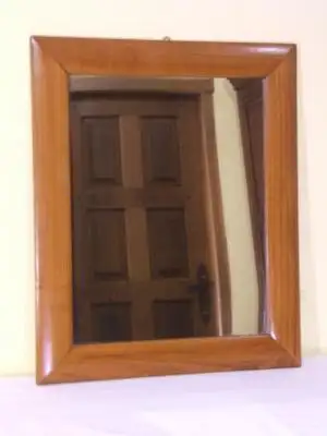 Espejo de madera de cerezo