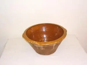 Barreño antiguo · vista 2/2