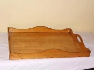 Antigua bandeja de madera, Objetos Decorativos
