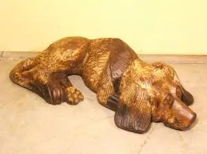 Perro de madera
